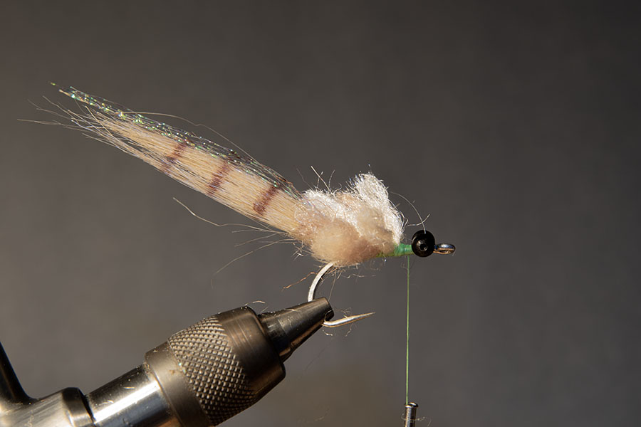 abomination fly for bonefish - step 4