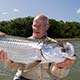 One of the best sizes of Tarpon to catch on fly.