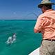 Eric Becker with a tarpon on fly