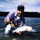 That me A LONG TIME ago with a bonefish on fly caught in Marathon.