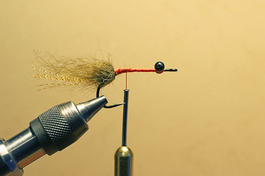 deer hair shrimp fly for bonefish