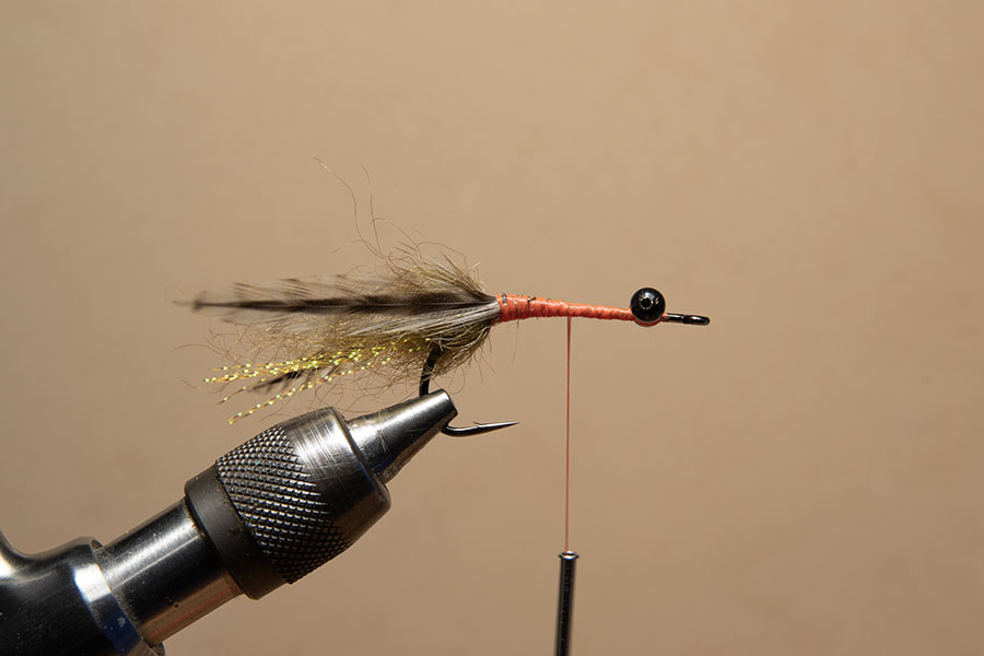 deer hair shrimp fly for bonefish