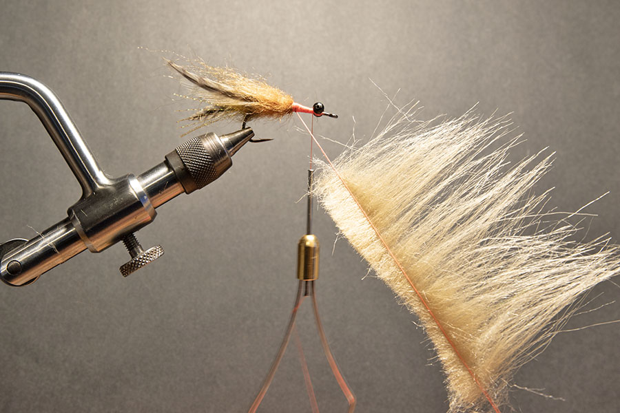 deer hair shrimp fly for bonefish