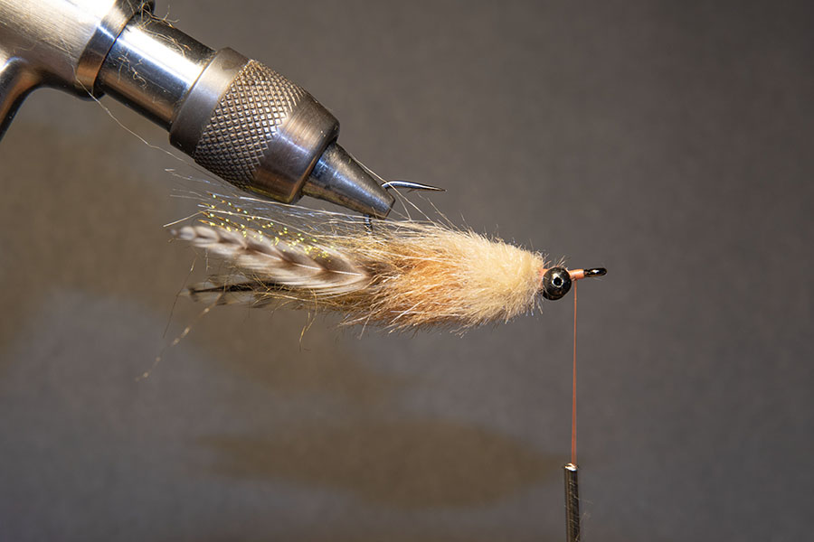 deer hair shrimp fly for bonefish