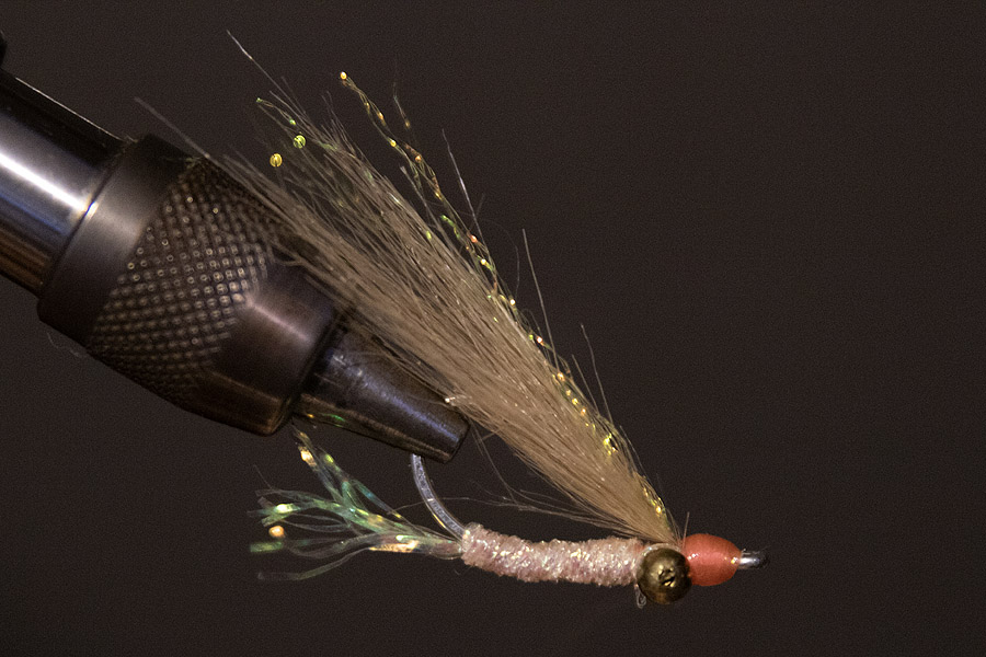 deer hair shrimp fly for bonefish