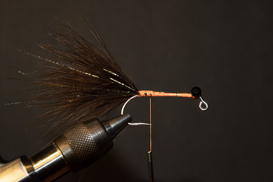 deer hair shrimp fly for bonefish