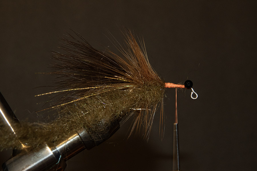 deer hair shrimp fly for bonefish