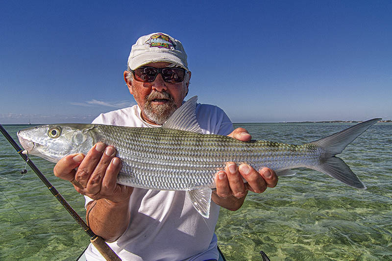 Bruce with another nice Bonefish