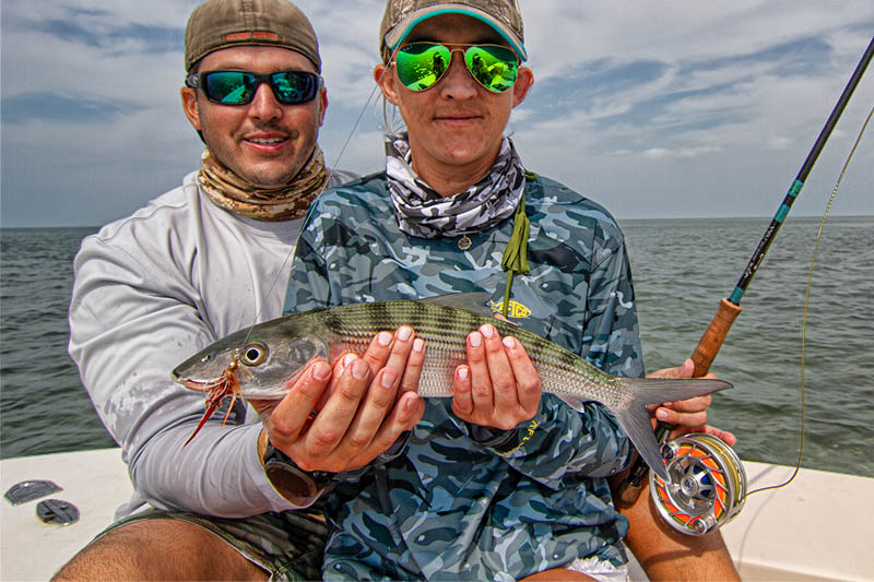 bonefish on fly