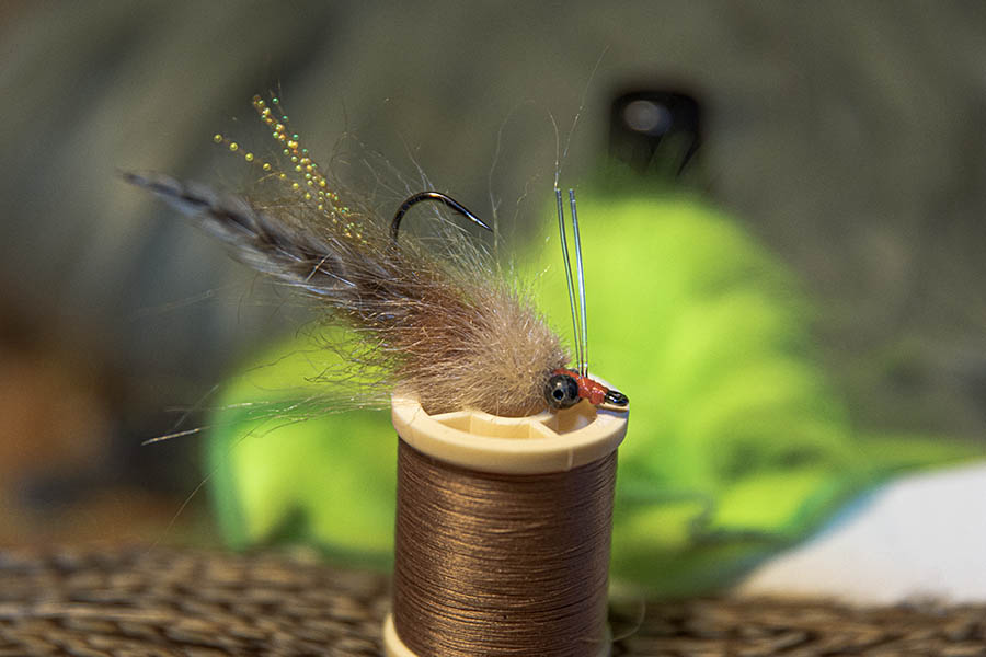 Deer Hair Shrimp bonefish fly