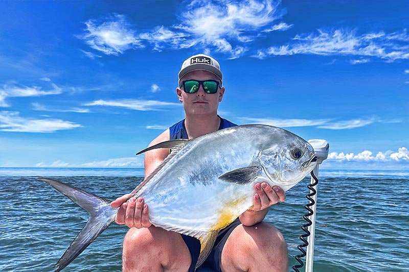 Permit fishing charters, Marathon Florida Keys