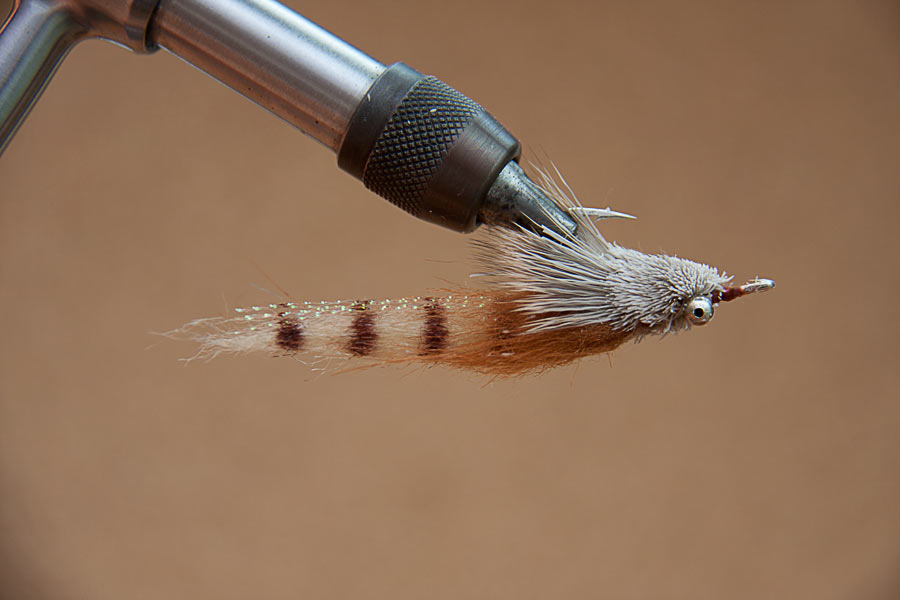 deer hair shrimp fly for bonefish